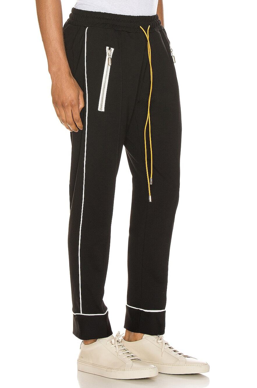 RHUDE Smoking Pant - Black and White - Size Medium